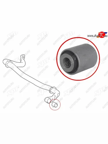 Сайлентблок Toyota Land Cruiser (J200) 07-21 SAT ST-48804-60120-S