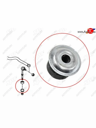 Втулка линка TOYOTA AURISBLADERUMIONMARK X ZIORAV4 05- NO.2 SAT ST-48817-42021