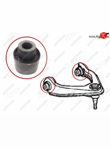Сайлентблок Honda Civic 95-00  Civic Ferio 95-00  CR-V 95-01  Domani 92-00 (Сверху Перед) SAT ST-51450-S04-013