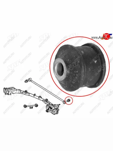 Сайлентблок Honda HR-V 98-07  Capa 98-02  Logo 96-01 SAT ST-52361-SF4-003