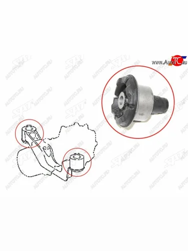 Сайлентблок Lexus RX 08-15 SAT ST-52380-48070B