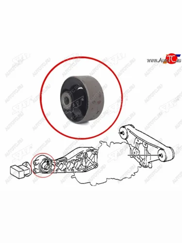 Сайлентблок Toyota Noah 01-13  Voxy 01-13  Estima 00-05  Gaia 98-04 SAT ST-52380-44010