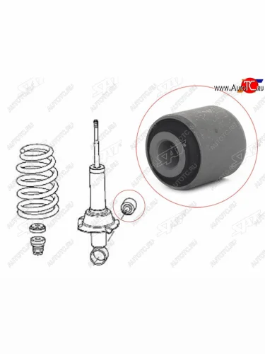 Сайлентблок Honda Accord 02-08  Civic 00-06  CR-V 01-18  Odyssey 03-13 SAT ST-52622-S7A-014