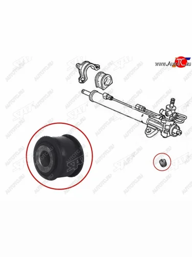Втулка рулевой рейки Honda Odyssey 06-10  Acura MDX 06-13 SAT ST-53685-SHJ-A02B