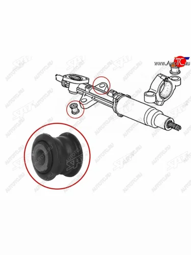 Втулка рулевой рейки Honda Accord 97-08  Torneo 97-02 SAT ST-53685-S0A-003B