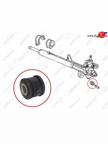 Втулка рулевой рейки Honda Odyssey 98-04  Lagreat 99-04 SAT ST-53685-S0X-A01B