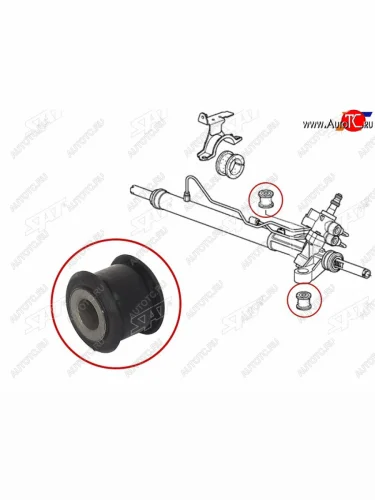 Втулка рулевой рейки Honda Accord 08-13  Crosstour 09-16 SAT ST-53685-TA0-A01B