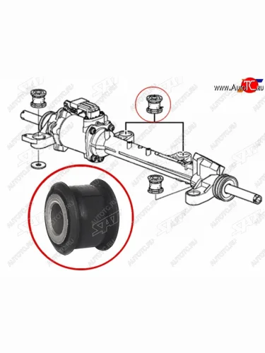 Втулка рулевой рейки Honda Accord 08-13 SAT ST-53685-TL0-G21B