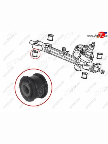 Втулка рулевой рейки Honda CR-V 06-12 SAT ST-53685-SWC-G01B