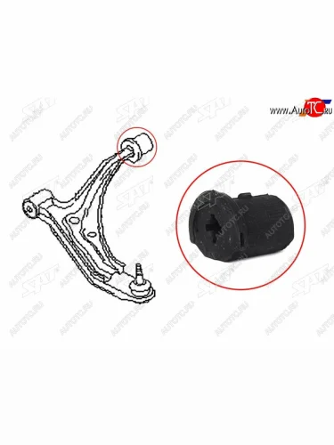 Сайлентблок Nissan March 92-02  Cube 98-02 SAT ST-54476-41B02