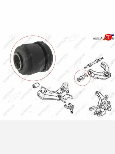 Сайлентблок Nissan Terrano 86-96  Caravan 86-01  Datsun 85-96  Terrano II 93-99 (Сверху) SAT ST-54506-B9500