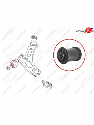Сайлентблок Hyundai Grand Starex 07-22  H1 07-22  Starex 07-17 SAT ST-54551-4H000