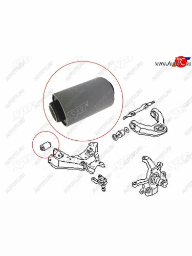 Сайлентблок Nissan Pathfinder 85-95  Terrano 86-96  Datsun 85-02  Terrano II 93-99 (Снизу Перед) SAT ST-54560-01G00