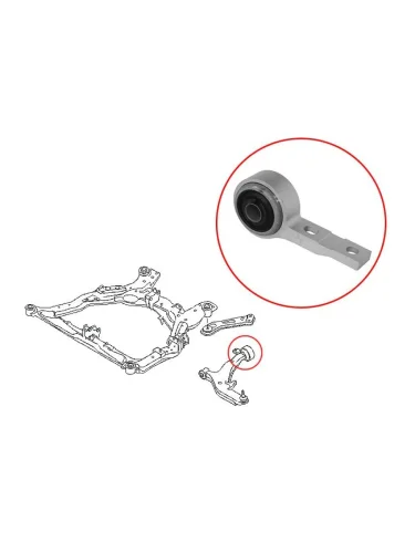 Сайлентблок Nissan Murano 02-08  Teana 03-08  Presage 03-09 SAT ST-54570-CA000