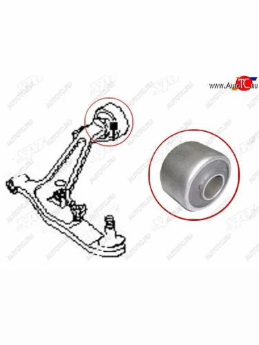 Сайлентблок Nissan X-Trail 00-07 (Зад) SAT ST-54570-8H300