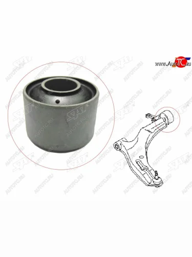 Сайлентблок RR переднего нижнего рычага NISSAN ADWIGROADALMERASYLPHYPULSARSUNNY 00- SAT ST-54570-4M410