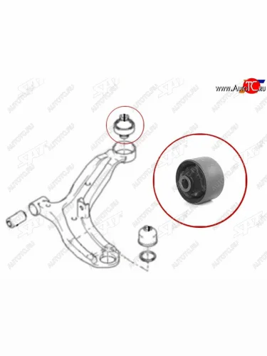 Сайлентблок Hyundai Solaris 10-17  Sonata 98-13  Tucson 04-21  Grandeur 98-05 SAT ST-54584-4L000