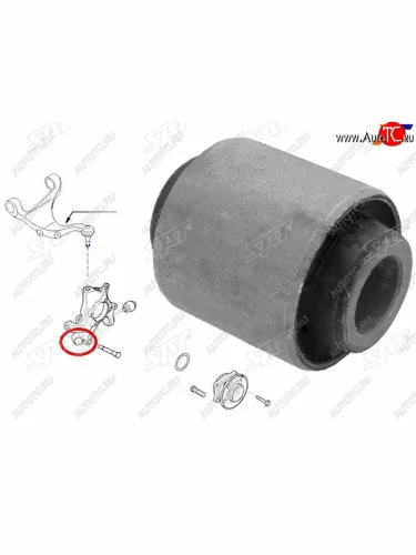 Сайлентблок Hyundai Santa Fe 05-12  Sonata 04-10 SAT ST-55118-2B000
