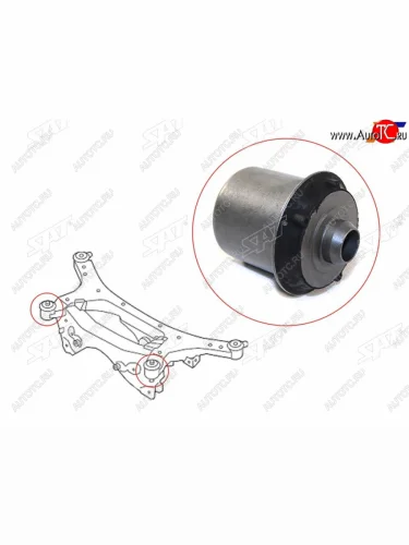 Сайлентблок Nissan Juke 10-20  Serena 05-16 SAT ST-55400-1KD0A-B1