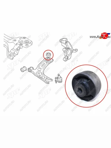 Сайлентблок Audi A3 12-19  Skoda Karoq 17-  Kodiaq 16-22  Octavia 04-20  Volkswagen Golf 12-19  SAT ST-5Q0407183E