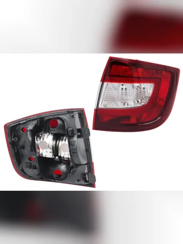 Фонарь задний Skoda Rapid 12-20 (Справа темно-красный) SAT ST-665-1926R-DR