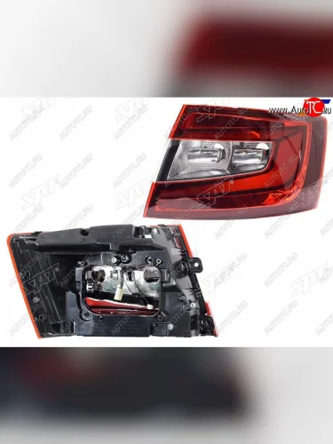 Фонарь задний Skoda Octavia 16-20 (Справа LED 4D SED) SAT ST-665-1940LDR