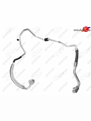 Трубка кондиционера VOLKSWAGEN POLO SEDAN 10- (от компрессора к испарителю) SAT ST-6RU820743A