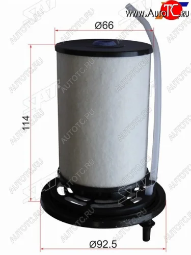 Фильтр топливный FIAT DUCATO 06-CITROEN JUMPER 06-PEUGEOT BOXER 06- NEW SAT ST-77366216