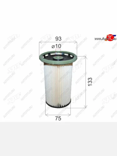 Фильтр топливный VW TIGUAN 2.0 TDI 11-16PASSAT 1.62.0 TDI 05-15AUDI Q3 11- SAT ST-7N0127177B