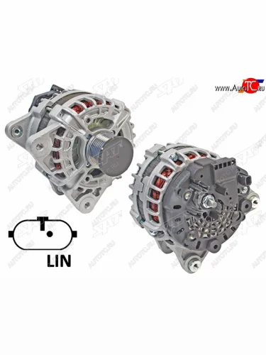 Генератор RENAULT KAPTUR 1.6 14V 150A 16- H4MMEGANE 1.2 16- H5F408NISSAN QASHQAI 1.2 13- HR12DDTX SAT ST-85-0013