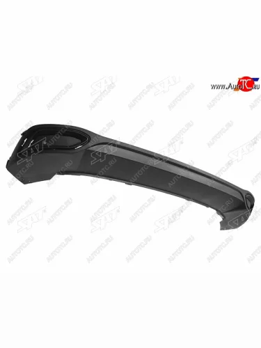 Спойлер бампера Volkswagen Polo 20-22 (Сзади под хром накладки) SAT ST-90-0047