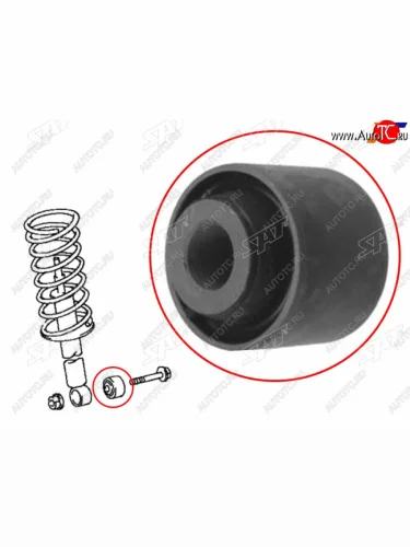 Сайлентблок Nissan Murano 07-22  Teana 03-14  Toyota Crown 95-07  Mark II (X90,X100,X110) 92-04  SAT ST-90389-12016