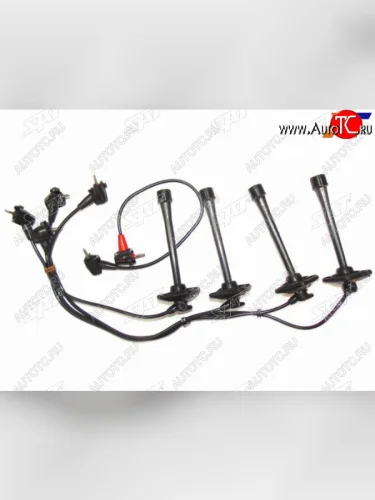 Провода высоковольтные TOYOTA RAV4 94-96 3S-FE (квадрат. резин.) SAT ST-90919-21585