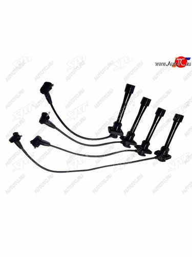 Провода высоковольтные TOYOTA 4A7A-FE 96- (квадрат. резин.) SAT ST-90919-22381