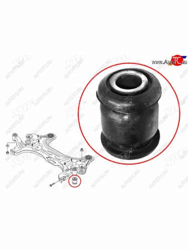 Сайлентблок Chevrolet Aveo 02-11  Kalos 03-08  Ravon Nexia R3 16-20 SAT ST-96535069