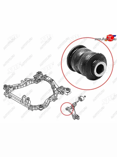 Сайлентблок Chevrolet Captiva 06-15  Opel Antara 06-15  Daewoo Winstorm 06-10 SAT ST-96819162-BF