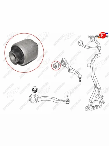 Сайлентблок Mercedes-Benz S-Class 05-13  CL-Class 06-14 SAT ST-A2213330714