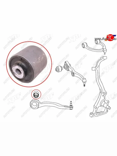 Сайлентблок Mercedes-Benz S-Class 05-13  CL-Class 06-14 SAT ST-A2213331914