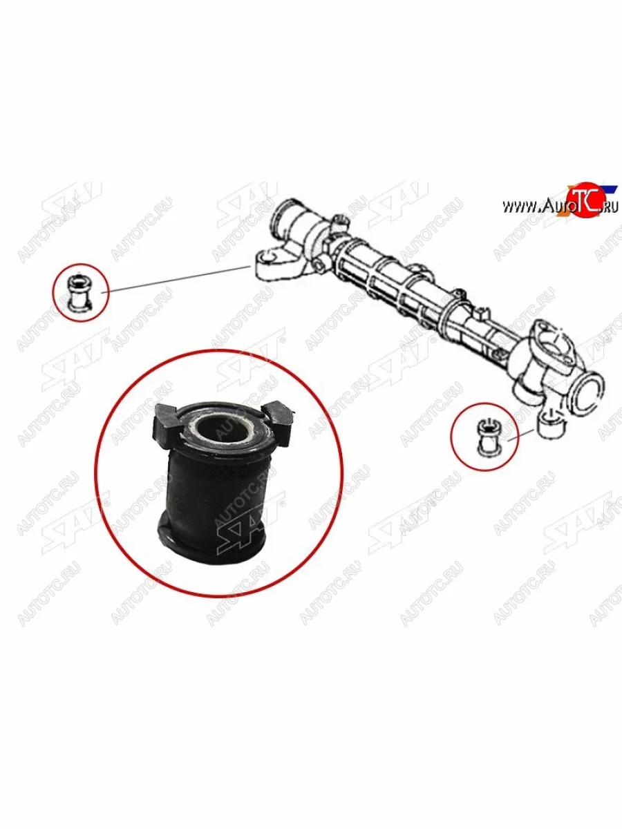 Втулка рулевой рейки Mazda 3 03-13  3 MPS 06-13  5 04-15  Axela 03-13 SAT ST-BP4L-32-123B  в Воронеже Воронежской области