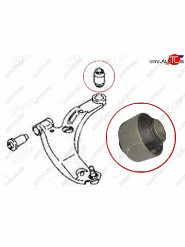 Сайлентблок Mazda 323 98-03  Familia 98-08  Familia S-Wagon 98-04  Premacy 99-05 SAT ST-C100-34-460B