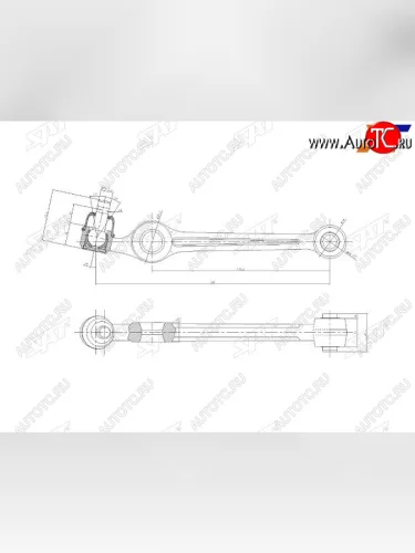 Рычаг FR MAZDA DEMIO 96-02 LH=RH SAT ST-D201-34-300