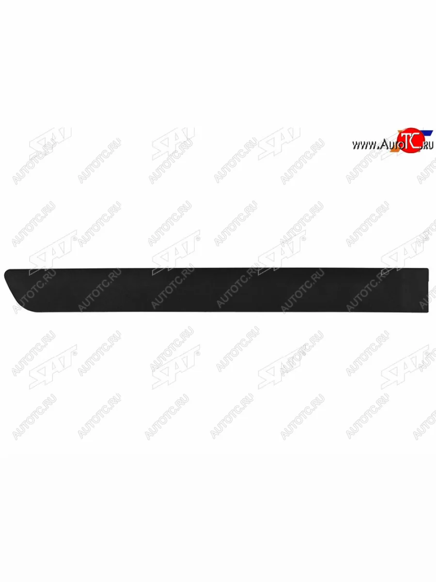 Задняя правая накладка двери SAT Лада ВАЗ Ларгус дорестайлинг R90 (2012-2021) (черная)  в Керчи Республика Крым