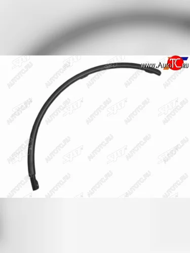 Передний правый молдинг арки крыла SAT (черный) Renault Sandero 1 (2009-2014)