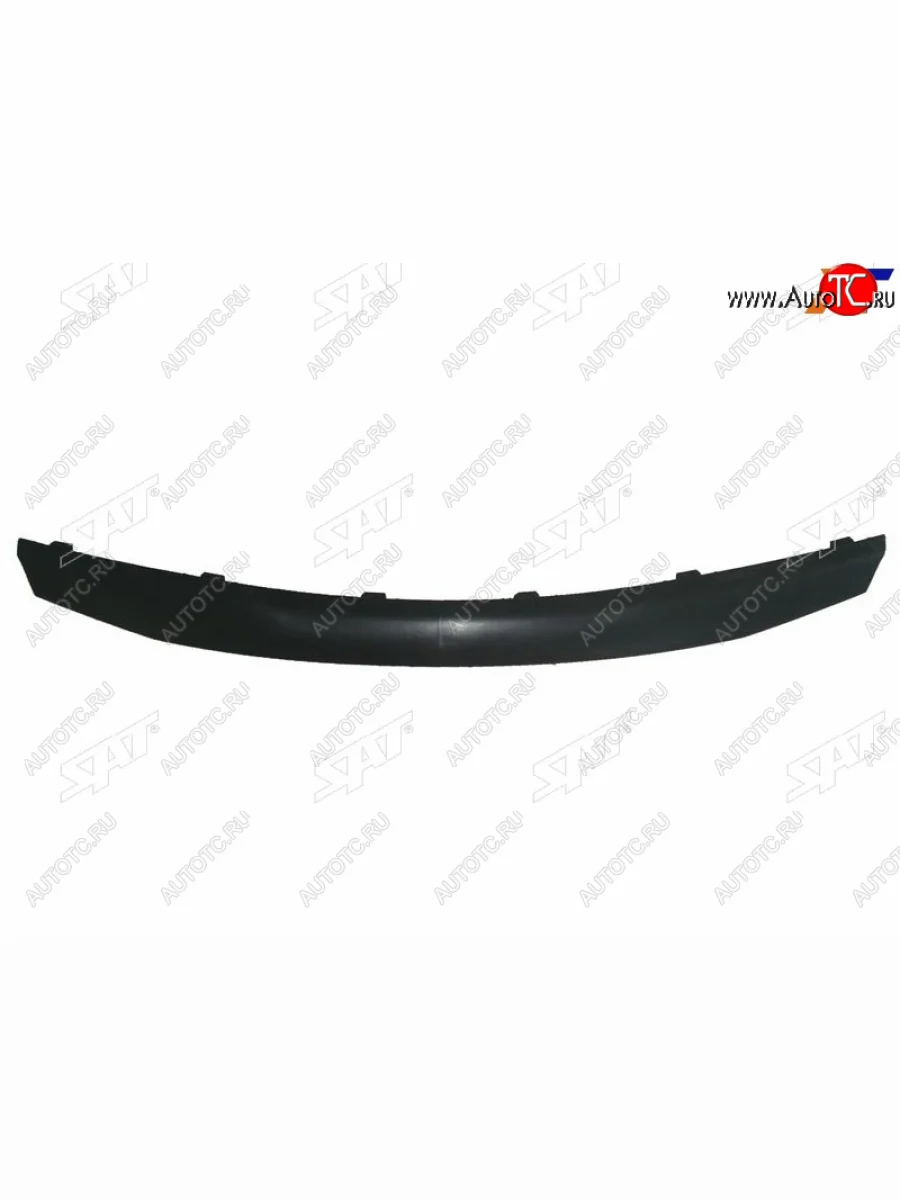 Молдинг решетки SAT Renault Sandero Stepway 1 (2010-2014) (черный)  в Перми Пермском крае