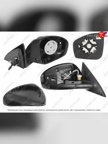 Правое зеркало (механическое) SAT Nissan Almera 3 G15 седан (2012-2019)