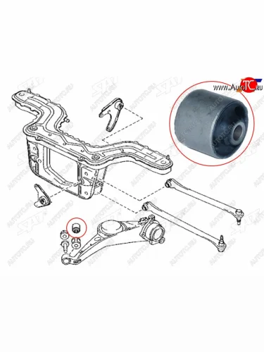 Сайлентблок Ford EcoSport 14-23  Escape 00-06  Mazda Tribute 00-07 SAT ST-E112-28-460