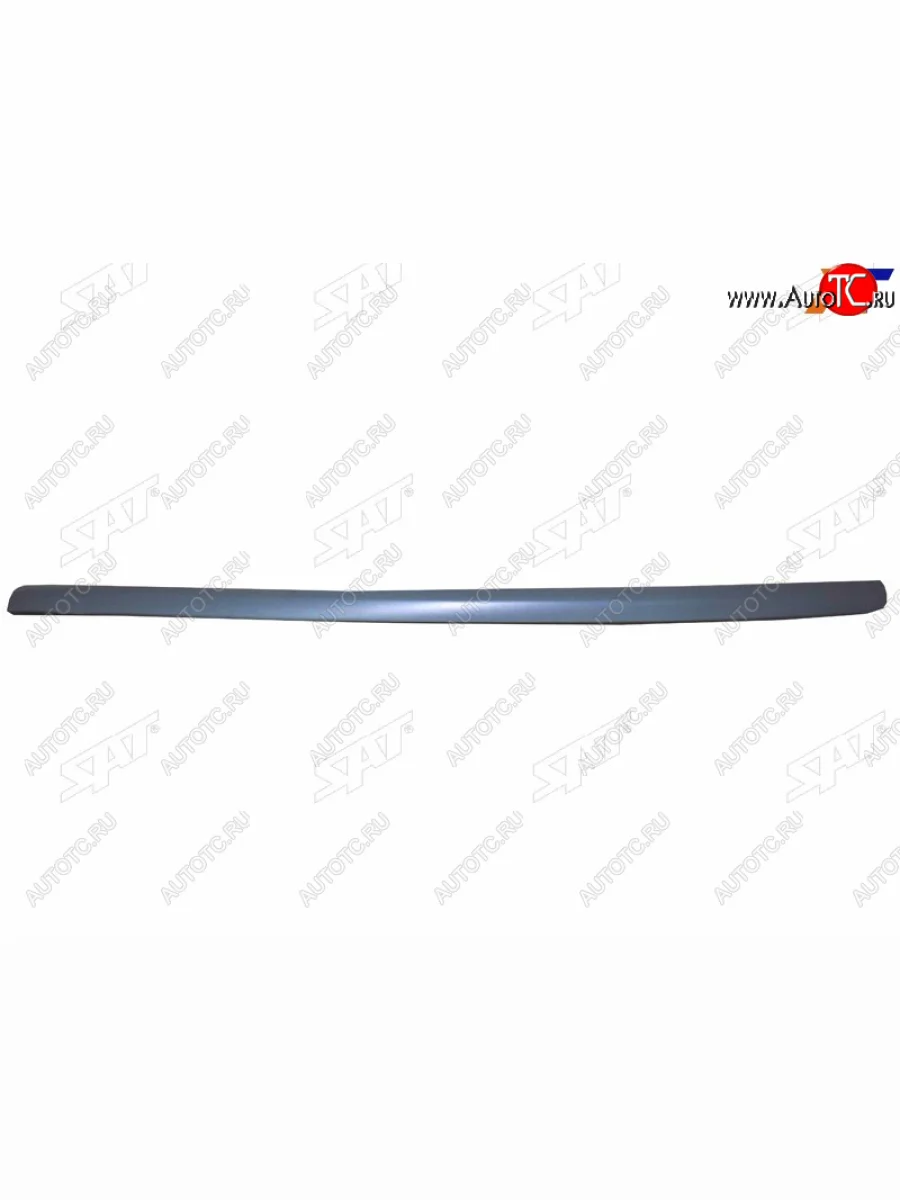 Задний молдинг бампера SAT Ford Focus 2 хэтчбэк 3 дв. дорестайлинг (2004-2007) (черный)  в Керчи Республика Крым