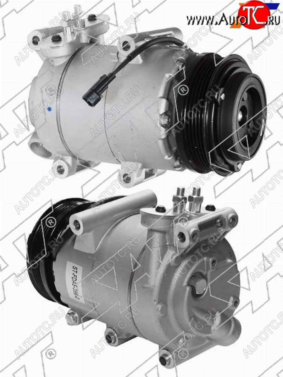 Компрессор кондиционера Ford Focus 04-11  C-MAX 03-10  Volvo C30 06-13  S40 04-12  V50 03-12 SAT ST-FDA5-396-0  в Самаре Самарской области