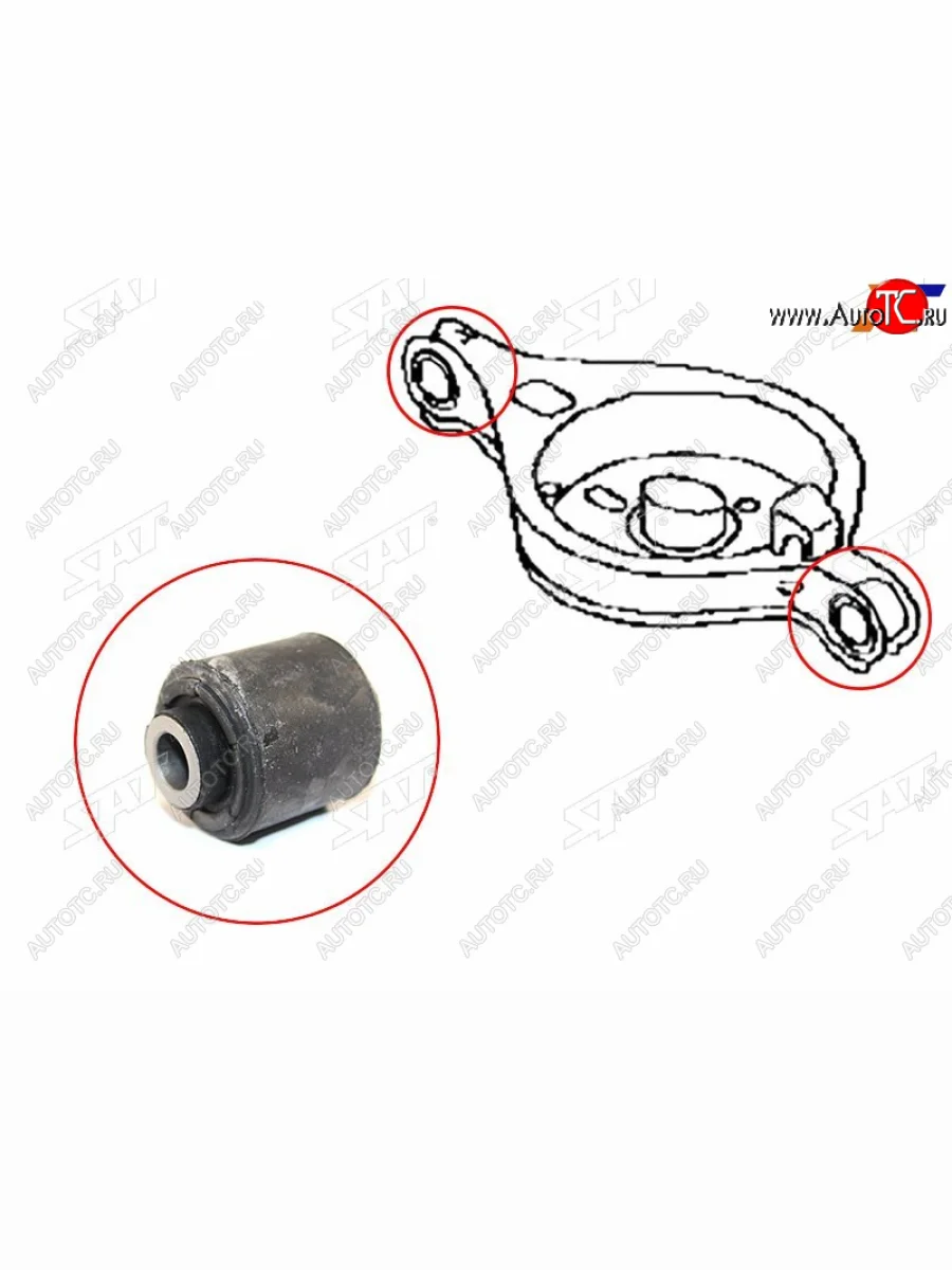 Сайлентблок заднего нижнего поперечного рычага (под пружин) MAZDA 6ATENZA 02-08 SAT ST-G26A-28-300A-B  в Керчи Республика Крым