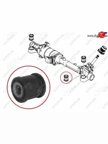 Втулка рулевой рейки Mazda 6 07-12  Atenza 07-12 SAT ST-G33S-32-123B